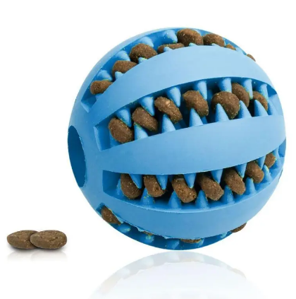 Interactive Rubber Dog Ball